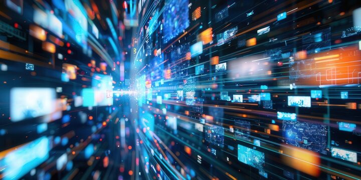 Seamless Connectivity. Streaming technology revolutionizing media consumption