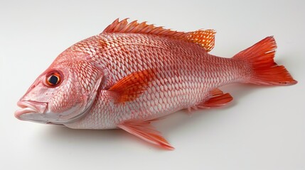Fresh Red Snapper with Scales Intact