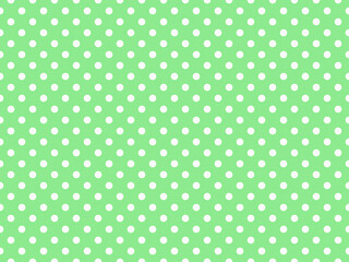 texturised white color polka dots over light green background