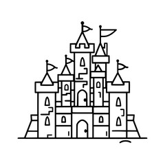 Princess palace, castle icon, castle, Castle png, Line Art Castle, Minimalist Wall Art, Castle Illustration, Castle Silhouette, Line art princes, Line art Palace, Fantasy Castle SVG, Castle Tower, Cas
