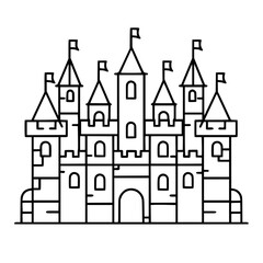 Princess palace, castle icon, castle, Castle png, Line Art Castle, Minimalist Wall Art, Castle Illustration, Castle Silhouette, Line art princes, Line art Palace, Fantasy Castle SVG, Castle Tower, Cas