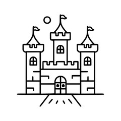 Princess palace, castle icon, castle, Castle png, Line Art Castle, Minimalist Wall Art, Castle Illustration, Castle Silhouette, Line art princes, Line art Palace, Fantasy Castle SVG, Castle Tower, Cas