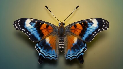 Obraz premium close up photo of a butterfly