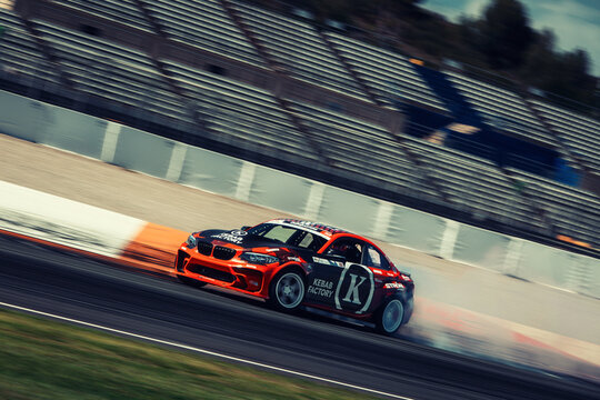 BMW M2 А22 HGK Eurofighter and Edgar Krogeris going fast in drift