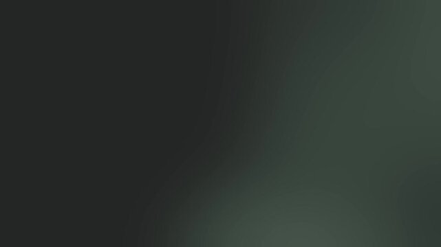 Green grey abstract gradient backgorund animation, smooth color shifting