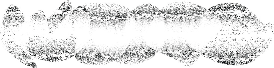 Fototapeta premium Glitch distorted grange shape . Noise grungy logo . Trendy defect error shapes . Glitched frame .Grunge textured . Distressed effect .Vector shapes