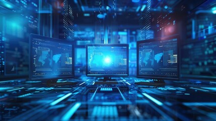Powering Technology. Operating system management concept