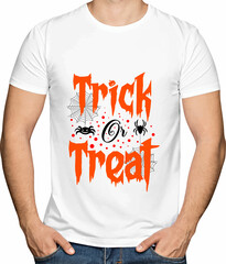 Halloween T-shirt Design Typography