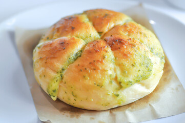 cheese bun, cream cheese garlic bread or Korean cream cheese garlic bun or cream cheese garlic bun