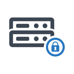 Storage lock icon