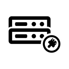 Storage cleanup icon