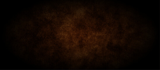 Abstract grunge background design with textured brown stone concrete wall. Overlay scratch, paper texture,  vintage grunge surface horror dark concept backdrop. marble texture background.