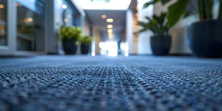 Expert Methods Used for Thorough Dry Cleaning of Office Carpets. Concept Eco-friendly Solutions, Stain Removal Techniques, High-Pressure Steam Cleaning, Professional Equipment, Deep Carpet Inspection