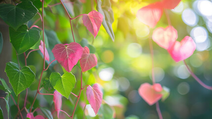 Pink tulips blooming in a spring garden