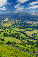 Landscape near Puy Mary, Cantal, Auvergne-Rhone-Alpes region, France