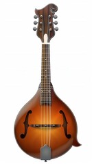 Melodic Charm. Classical Musician with Mandolin Instrument