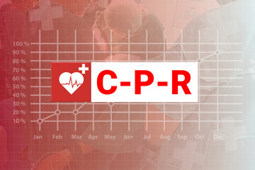 CPR sign,CAB sign,CPR resuscitation,Emergency medical resuscitation, medical emergency,life-saving first aid,urgent medical help