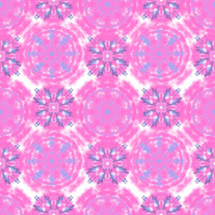 Tie-dye Wash Paint. Watercolor Wash Background. Color Motion. Boundless Abstract Painting. Bohemian Abstract Style. Pink,White Shibori Organic Retro Style. Soft Wash Paint.