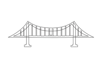 illustration of a bridge
