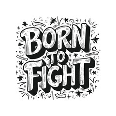 Motivational typography tshirt design template