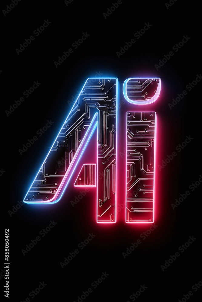 Poster the image is of the letters 