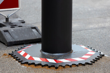 mobile modern roadblocks for security