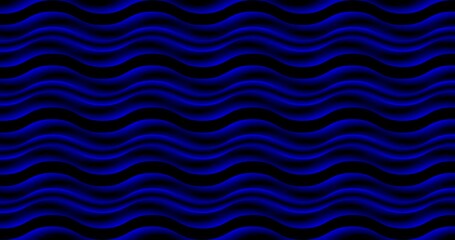 Waves cartoon abstract background animation	