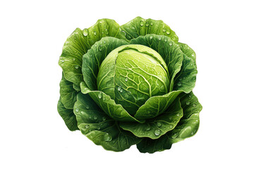 Obraz premium I Love Cabbage (PNG 10800x7200)