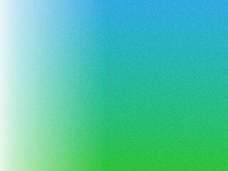 Green and blue gradient abstract background texture with noise or grain. Grunge concept with transparent cut out	