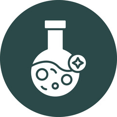 Elixir Glyph Circle Icon