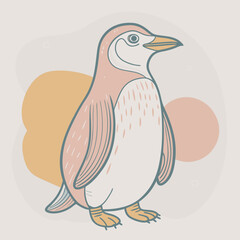 illustration of a cartoon bird