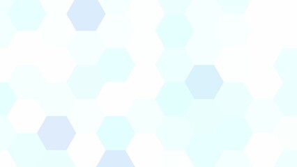 Abstract white hexagon mosaic geometric backgorund for tech