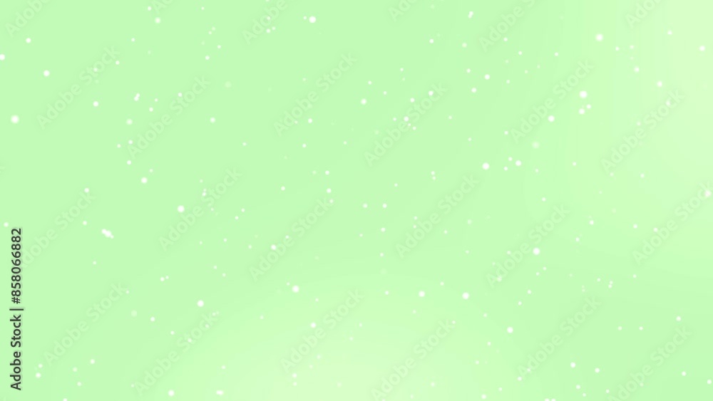 Aufkleber Light green nature inspired particle animation sparkle abstract background