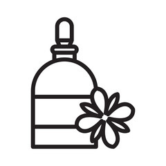 Bach Flower Therapy Icon Ideal for Natural Healing and Herbal Remedies