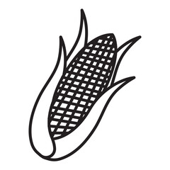 Corn Harvest Icon Ideal for Agriculture and Farming Themes