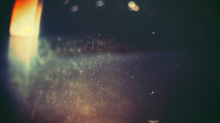 Abstract film texture background with grain, dust and light leaks. Vintage backdrop design, overlay screen filter over photo or design