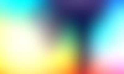 Obraz premium Abstract blurred background image of colorful gradient used as an illustration. Designing posters or advertisements.