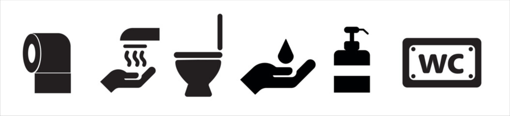 Gguidance pictogram icons about social life.Guidance icon set vector illustration, airport, bus station, shopping mall