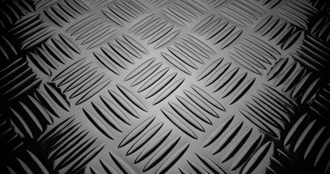 Texture of corrugated aluminum sheet.