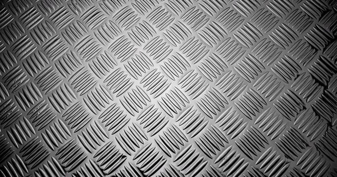 Texture of corrugated aluminum sheet.