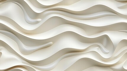 Obraz premium A close-up shot of an abstract white swirling pattern SEAMLESS PATTERN