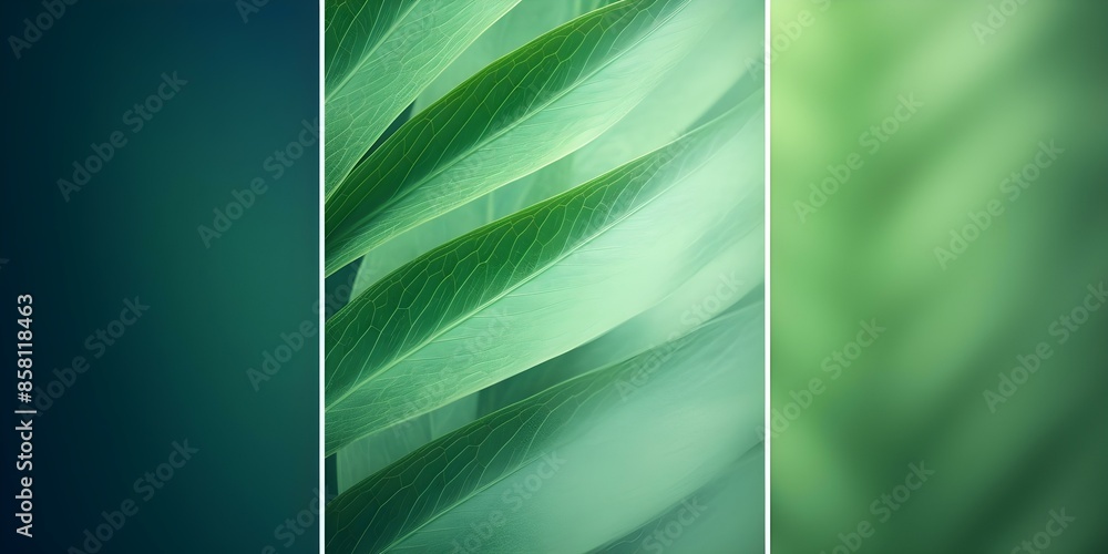 Poster delve into mesmerizing abstract gradients enhanced by subtle green textures. concept abstract gradie