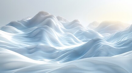 Abstract 3D fluid effect background banner design