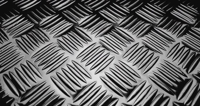 Texture of corrugated aluminum sheet.