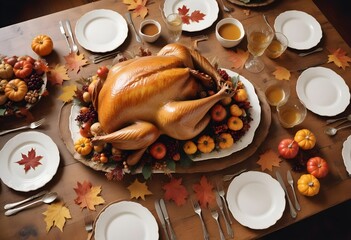 Thanksgiving Feast Ready to Share