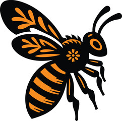Bee vector illustration