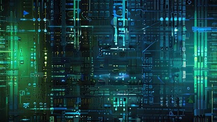 abstract binary code