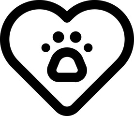 Love icon vector illustration asset element