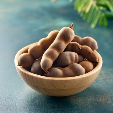 Fresh delicious ripe tamarind