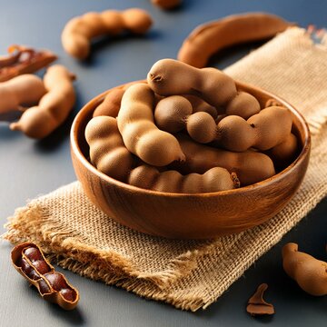 Fresh delicious ripe tamarind